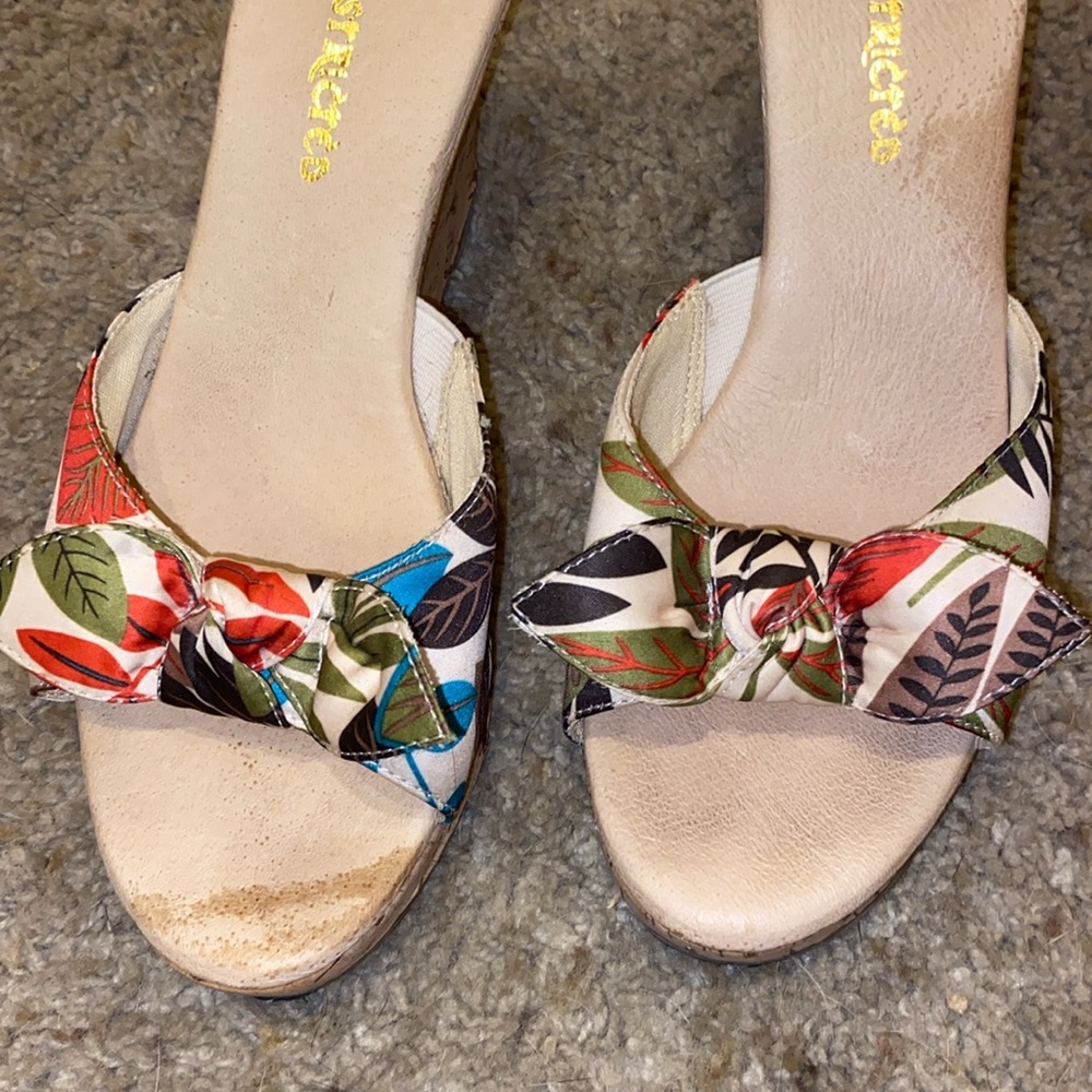 Restricted Cork Wedge Heels with Enough Colors to Match Every Outfit
